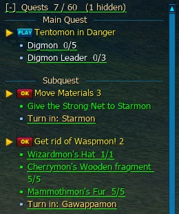 Quest tracker